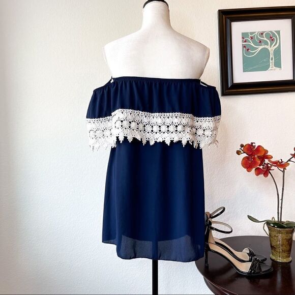 🍋 Fascination • Off-Shoulder Boho Style Top - Picture 4 of 9